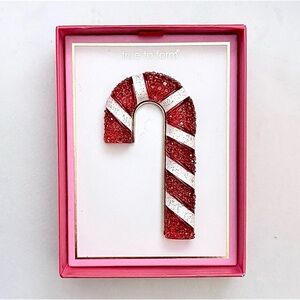 NIB Sparkling Candy Cane Brooch